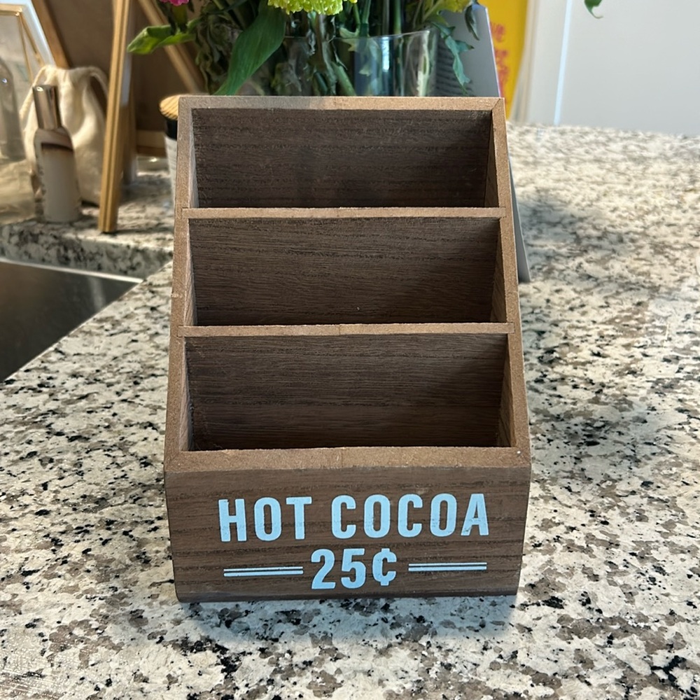 Hot cocoa stand